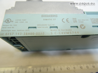 SIEMENS Grundmodul, mit Anschlußblock