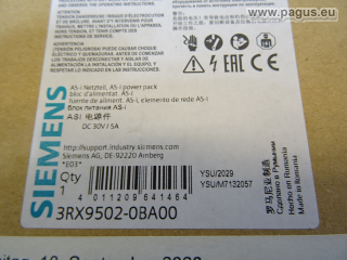 SIEMENS AS-i Netzteil