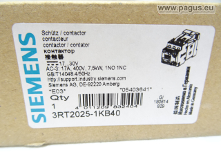 SIEMENS Schütz