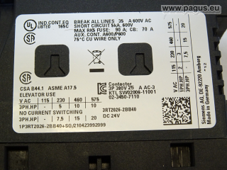 SIEMENS Schütz