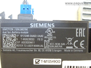 SIEMENS Doppellüfter- / Batteriemodul