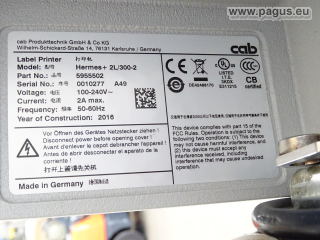 CAB label printer
