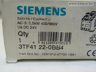 SIEMENS Schütz
