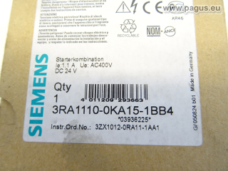 SIEMENS Starterkombination