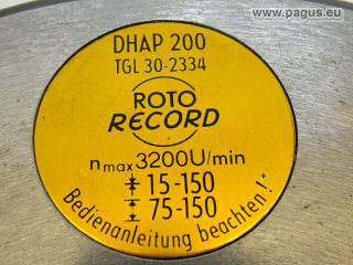 ROTO RECORD 3-Backenfutter