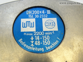 WMW 4-Backenfutter