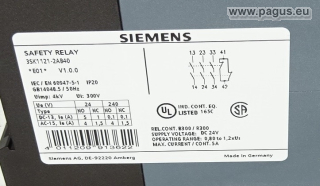 SIEMENS Sicherheitsschaltgerät