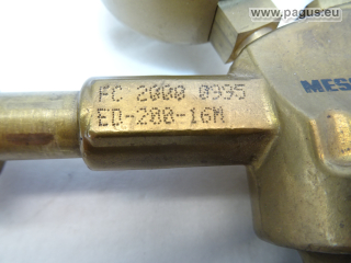 MESSER GRIESHEIM Schutzgas Druckminderer