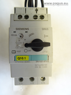 SIEMENS Motorschutzschalter, mit OM-Adapter