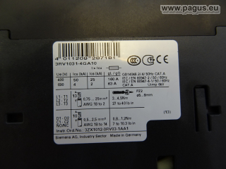 SIEMENS Motorschutzschalter, mit OM-Adapter