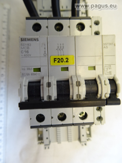 SIEMENS Leitungsschutzschalter, mit OM-Adapter