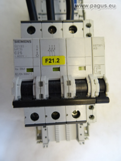 SIEMENS Leitungsschutzschalter, mit OM-Adapter