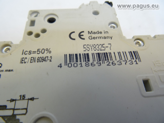 SIEMENS Leitungsschutzschalter, mit OM-Adapter