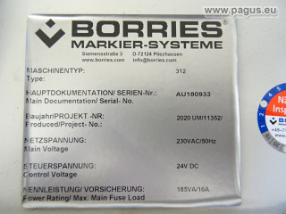 BORRIES® Markiersystem