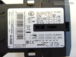SIEMENS Schütz
