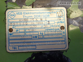 WMW Spannantrieb mit Kuppeleinrichtung