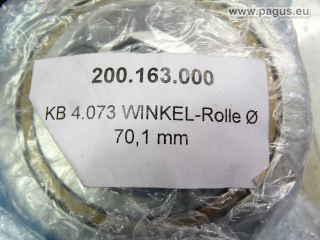WINKEL-Rolle mit Kombibolzen