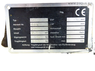 BAUER GmbH Spänebehälter