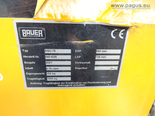 BAUER GmbH Spänebehälter