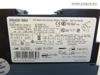 SIEMENS Sanftanlaufgerät