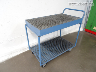 FETRA Tischwagen mit 2x Gitterrost