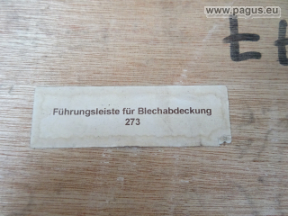 HOMMEL Führungsleiste
