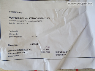 REXROTH Hydraulikzylinder