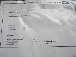 SW Werkzeugmagazin