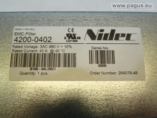 NIDEC EMC-Filter