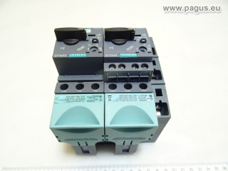 SIEMENS Motorschutzschalter mit Sammelschiene