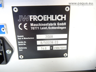 J.W. FROEHLICH Lecktestgerät