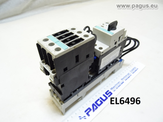 SIEMENS Motorschutzschalter mit OM-Adapter und Schütz