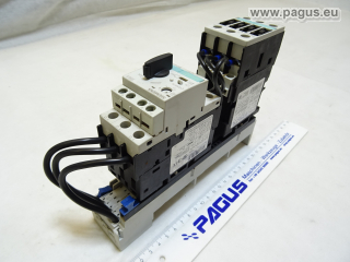 SIEMENS Motorschutzschalter mit OM-Adapter und Schütz