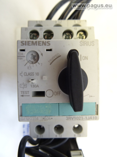 SIEMENS Motorschutzschalter mit OM-Adapter und Schütz