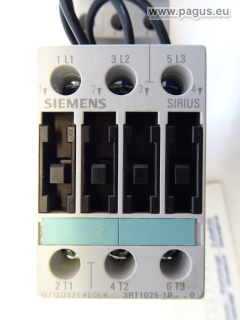 SIEMENS Motorschutzschalter mit OM-Adapter und Schütz