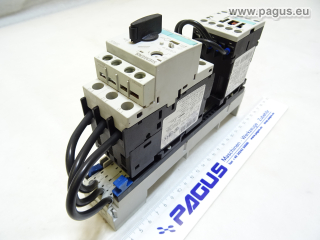 SIEMENS Motorschutzschalter mit OM-Adapter und Schütz