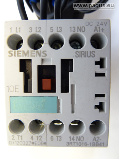 SIEMENS Motorschutzschalter mit OM-Adapter und Schütz