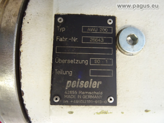 PEISELER Wender mit Schneckenradgetriebe