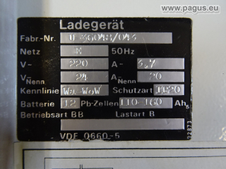 EAW Batterie-Ladegerät