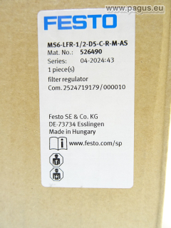 FESTO Filter-Regelventil
