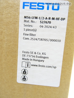 FESTO Feinstfilter