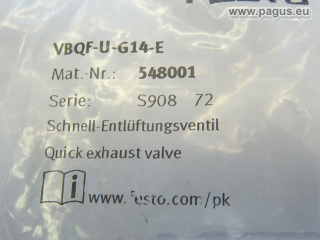FESTO Schnell-Entlüftungsventil