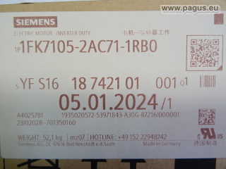 SIEMENS Servomotor mit Bremse