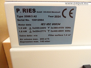 RIES Absaug-und Filteranlage