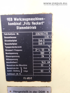 Heckert Fräsmaschine - universal