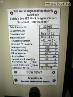 Auerbach Fräsmaschine - universal