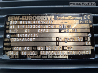 SEW Getriebemotor mit Bremse