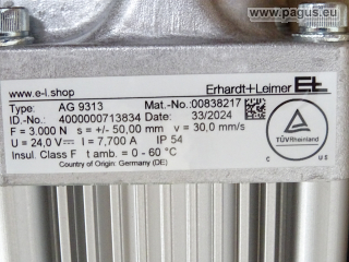 ERHARDT+LEIMER Stellzylinder, mit Zubehör