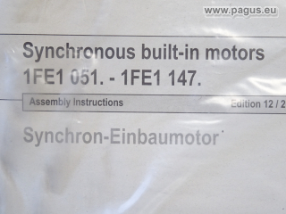 SIEMENS Synchron-Einbaumotor