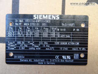 SIEMENS Synchron-Einbaumotor